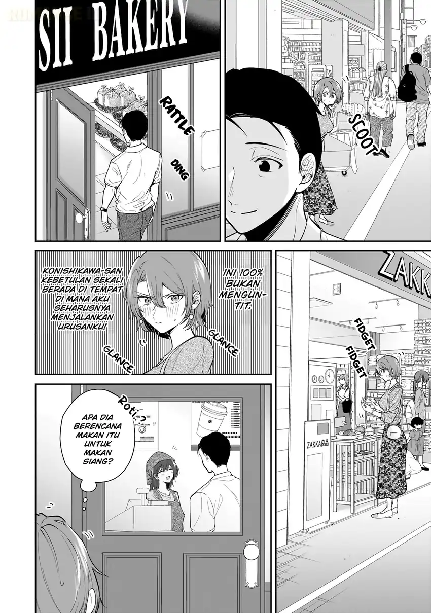 Misato-san wa Amasugi Joushi ni Chotto Kibishii Chapter 4 - halaman 5
