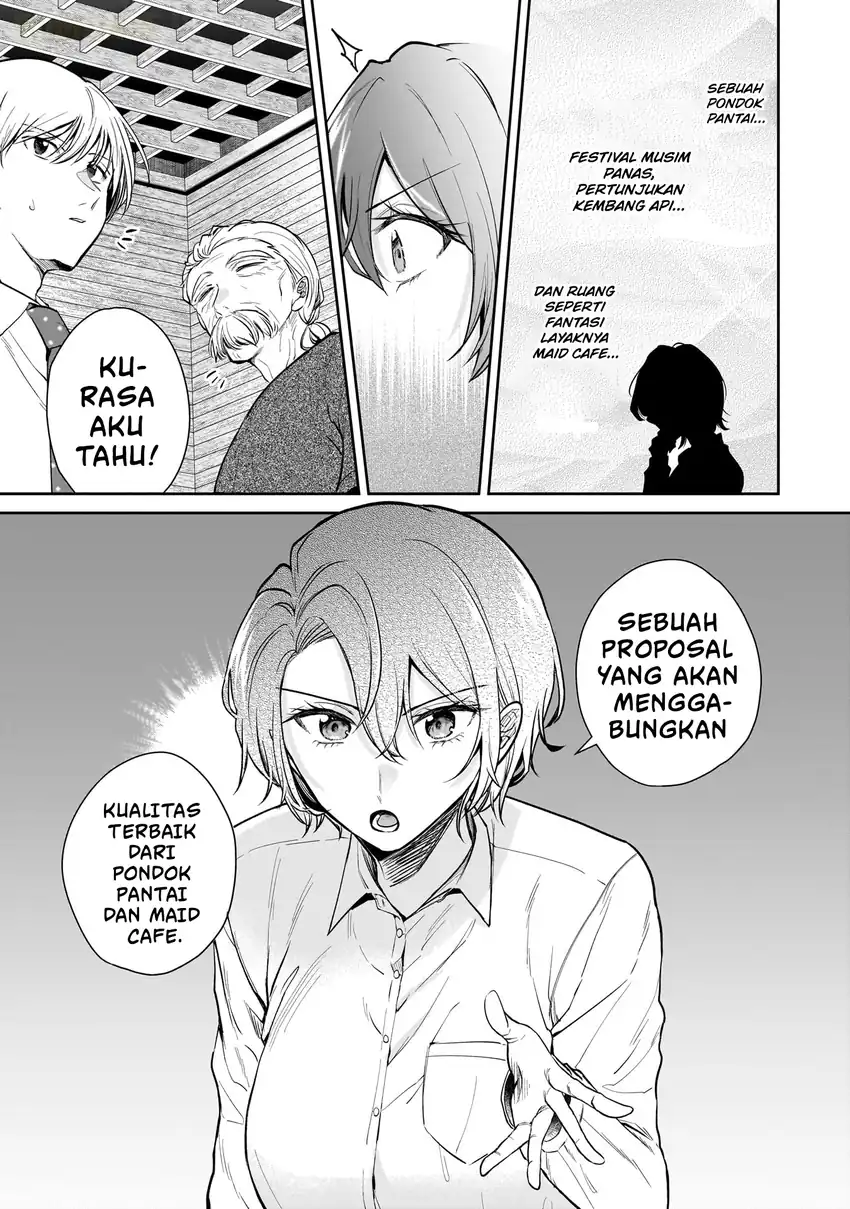 Misato-san wa Amasugi Joushi ni Chotto Kibishii Chapter 5 - halaman 13