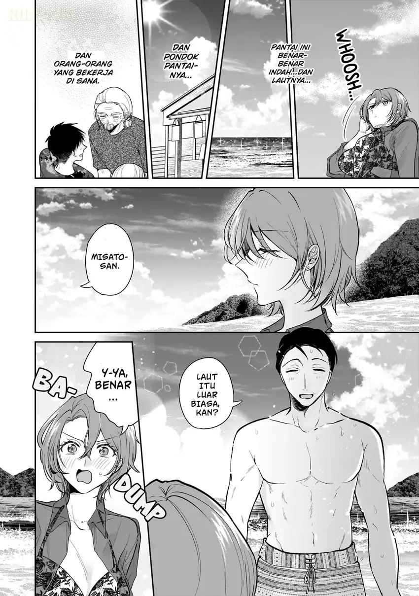 Misato-san wa Amasugi Joushi ni Chotto Kibishii Chapter 5 - halaman 16