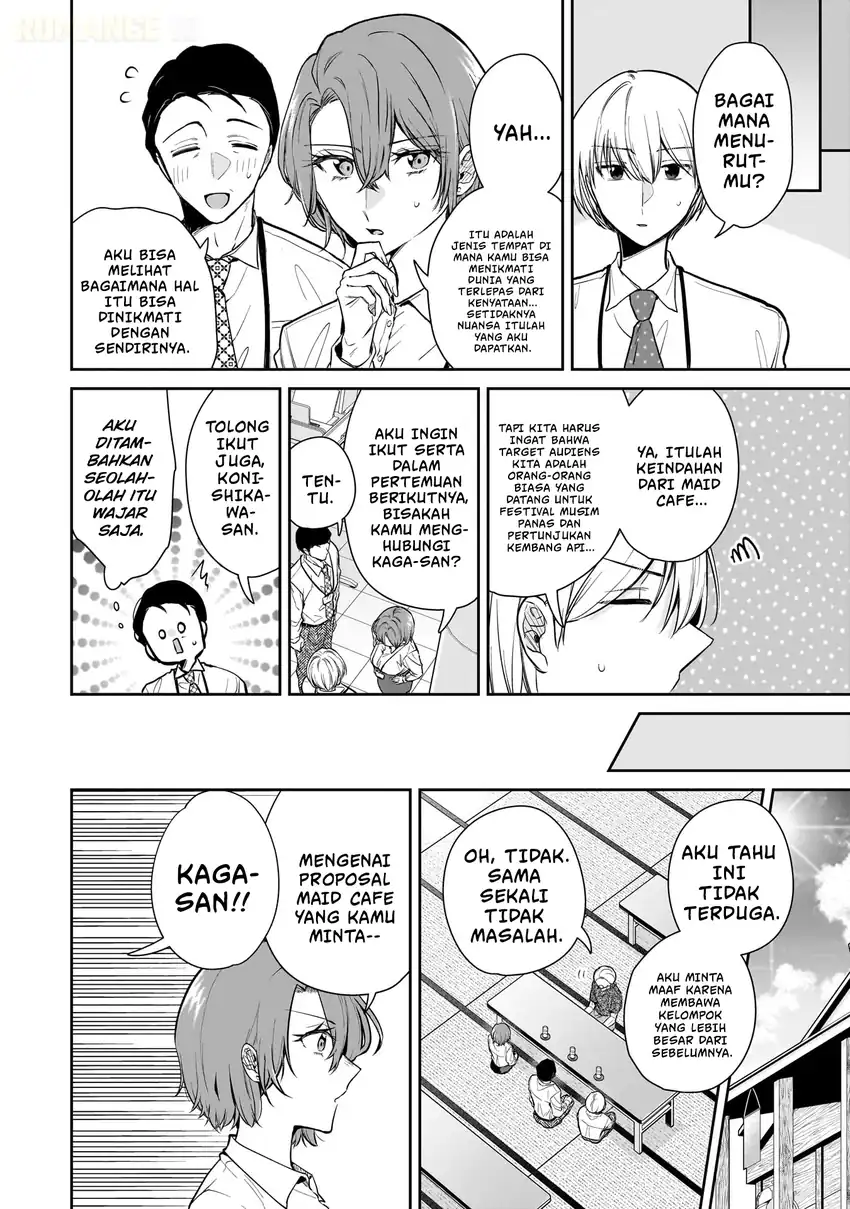 Misato-san wa Amasugi Joushi ni Chotto Kibishii Chapter 5 - halaman 8