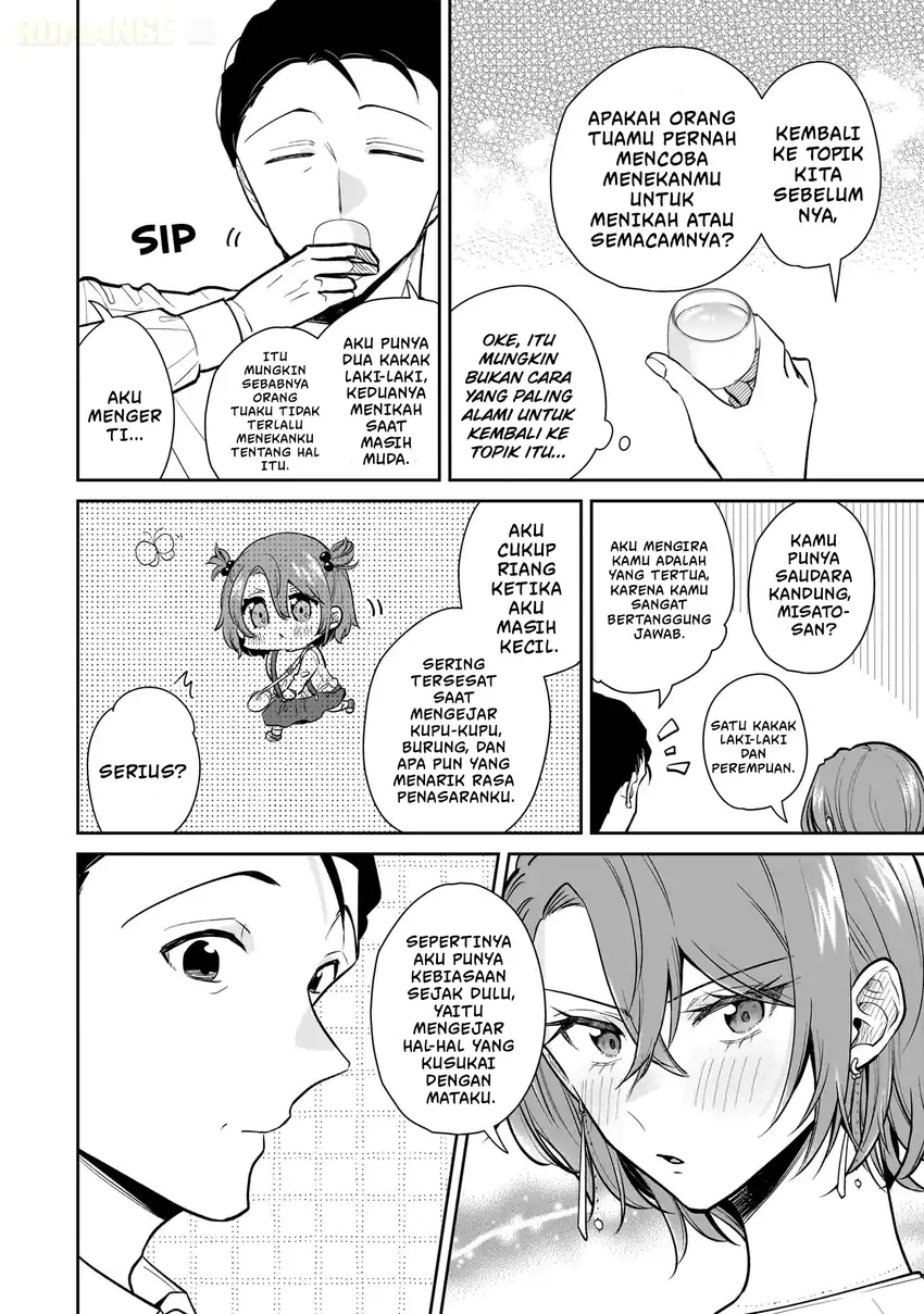 Misato-san wa Amasugi Joushi ni Chotto Kibishii Chapter 7 - halaman 11