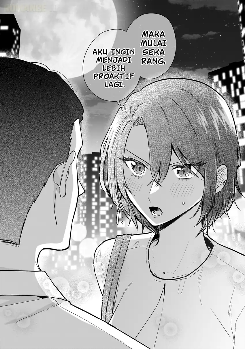 Misato-san wa Amasugi Joushi ni Chotto Kibishii Chapter 7 - halaman 19