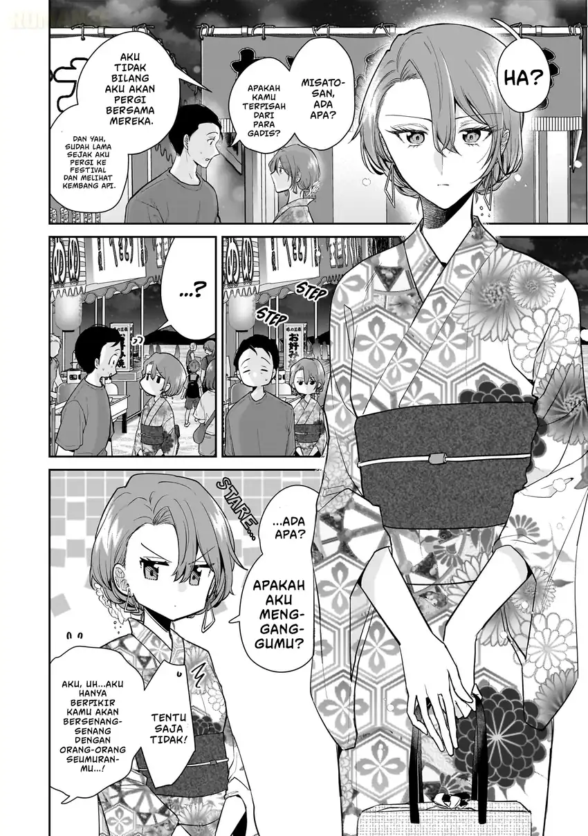 Misato-san wa Amasugi Joushi ni Chotto Kibishii Chapter 8 - halaman 15
