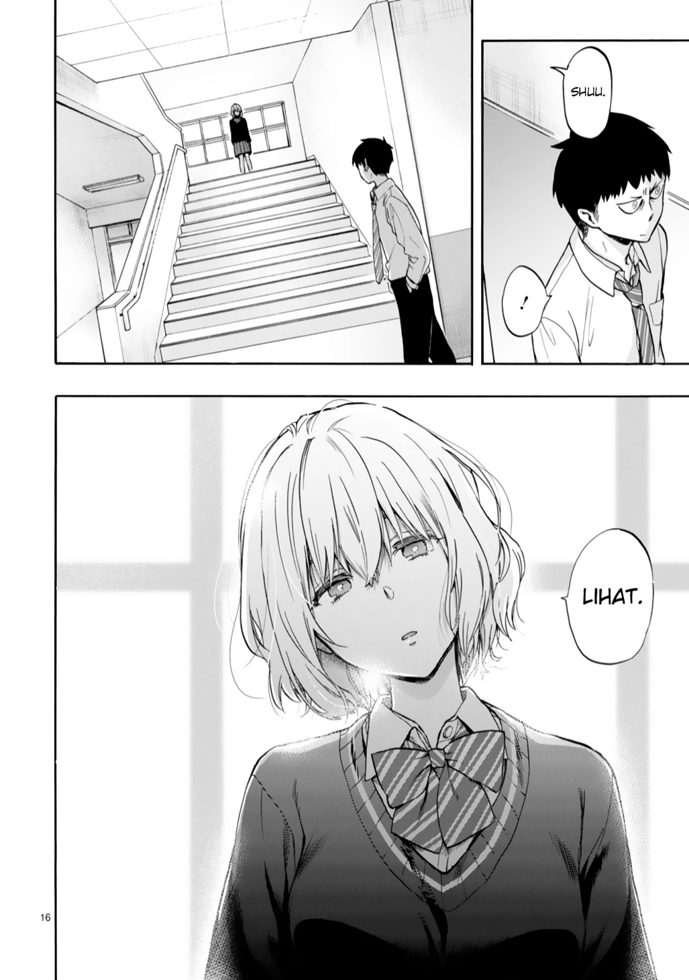 Miseru, Mitsumeru, Futari Dake Chapter 1 - halaman 16