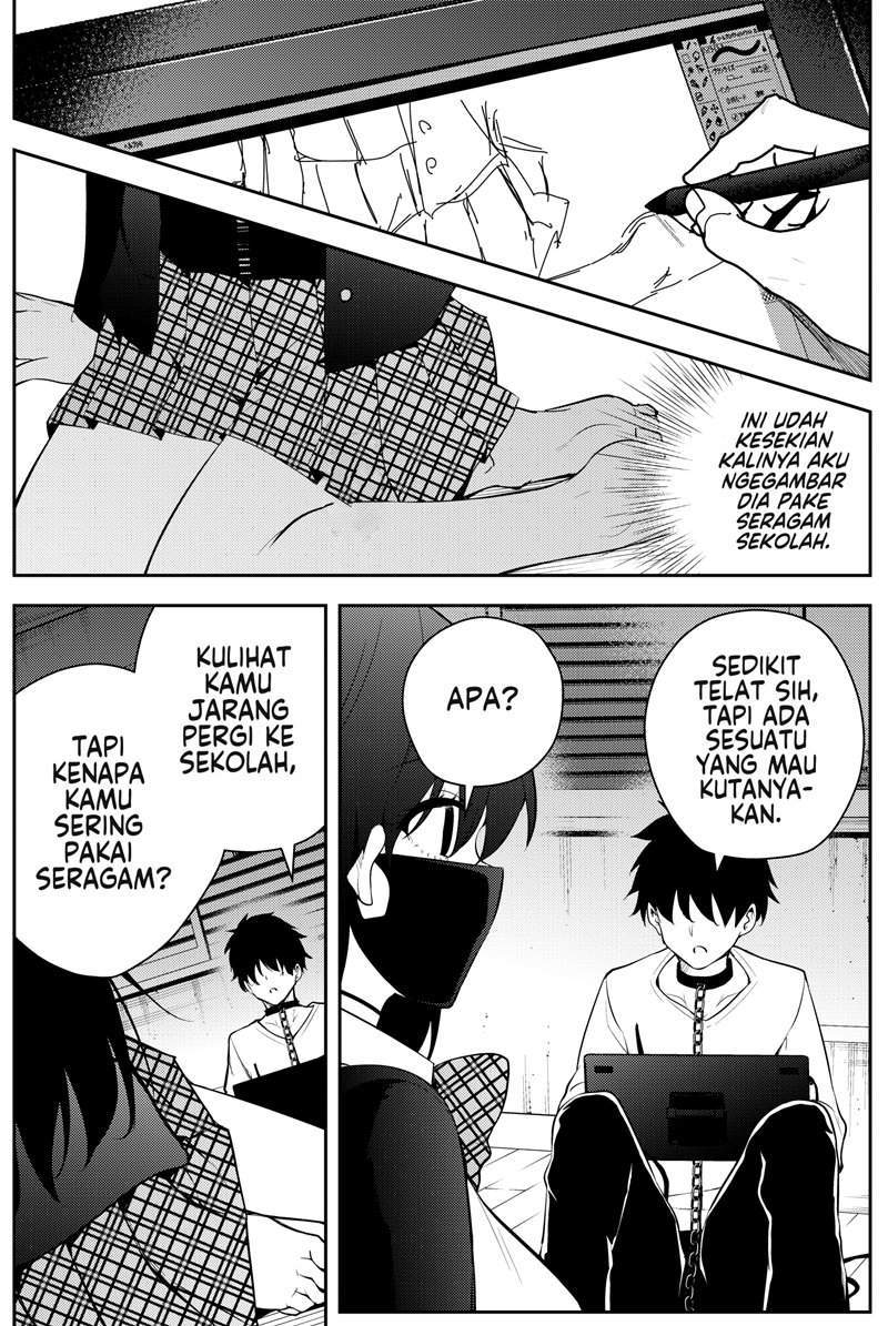 Mishiranu Joshikousei ni Kankensareta Mangaka no Hanashi Chapter 24 - halaman 1