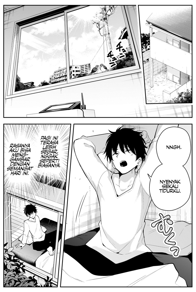 Mishiranu Joshikousei ni Kankensareta Mangaka no Hanashi Chapter 32 - halaman 1