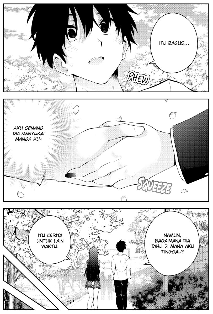 Mishiranu Joshikousei ni Kankensareta Mangaka no Hanashi Chapter 48 - halaman 9