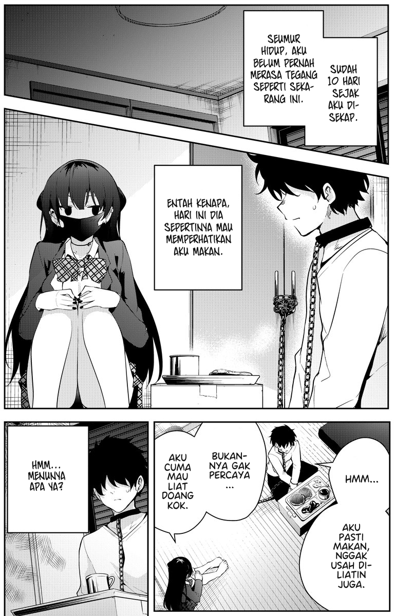 Mishiranu Joshikousei ni Kankin sareta Mangaka no Hanashi Chapter 10 - halaman 1