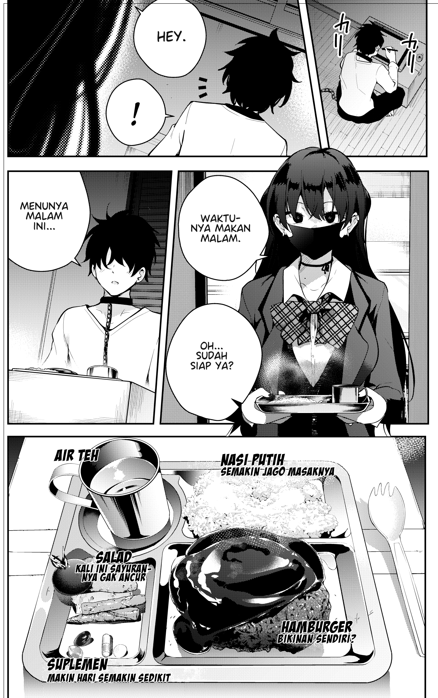 Mishiranu Joshikousei ni Kankin sareta Mangaka no Hanashi Chapter 12 - halaman 1