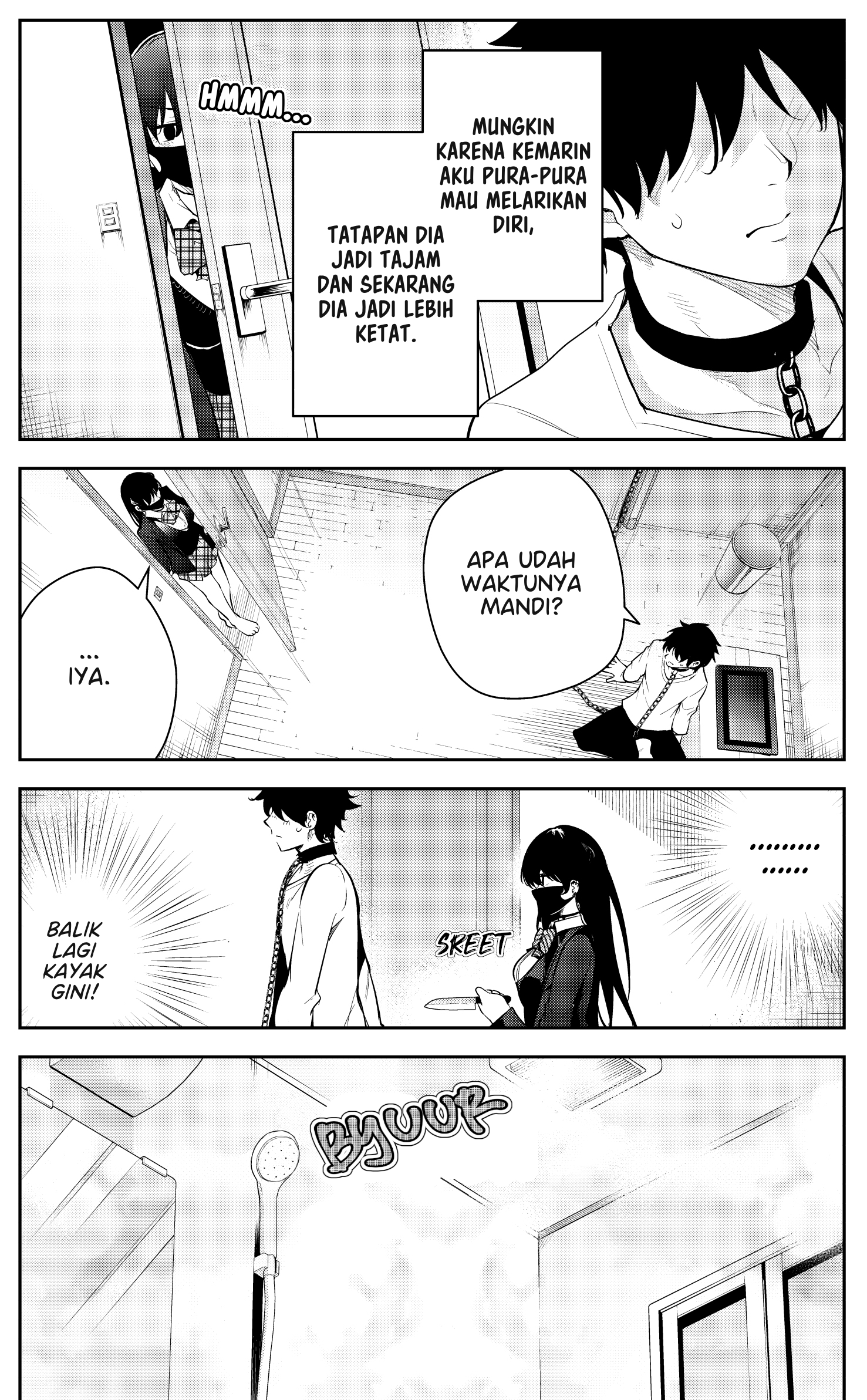 Mishiranu Joshikousei ni Kankin sareta Mangaka no Hanashi Chapter 17 - halaman 1