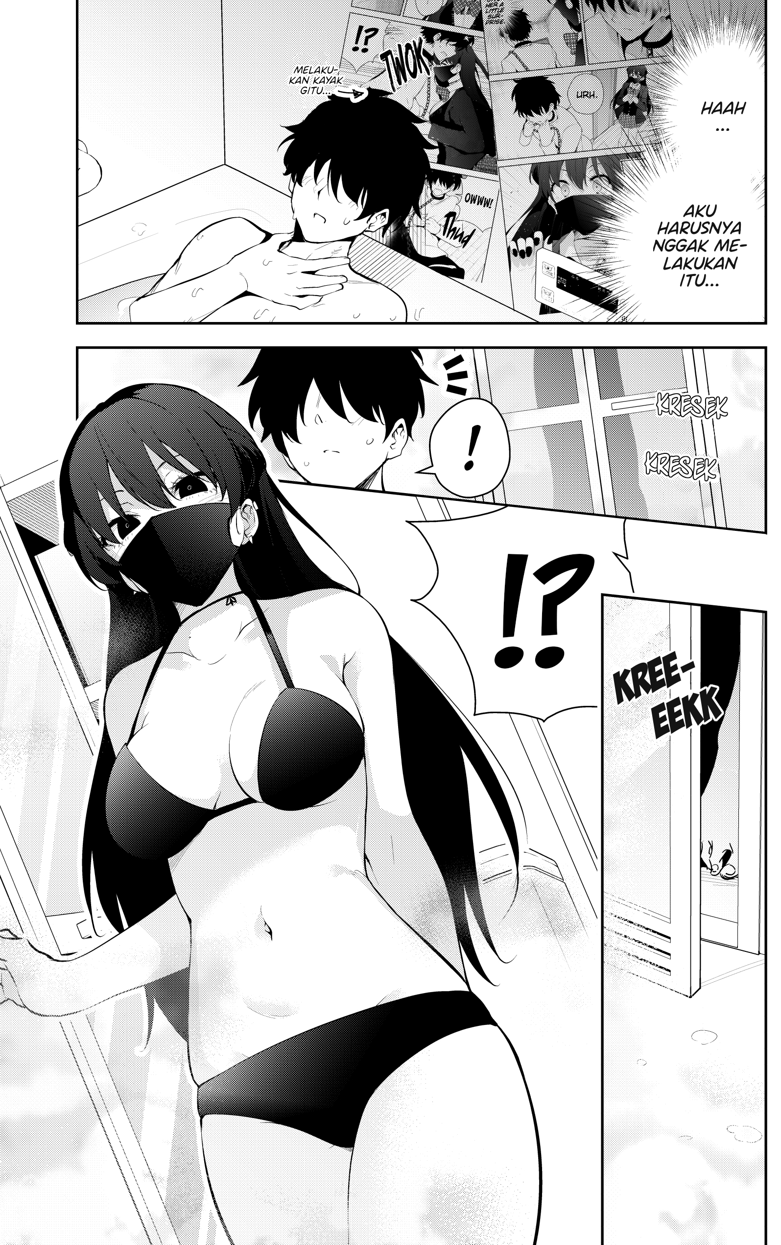 Mishiranu Joshikousei ni Kankin sareta Mangaka no Hanashi Chapter 17 - halaman 2