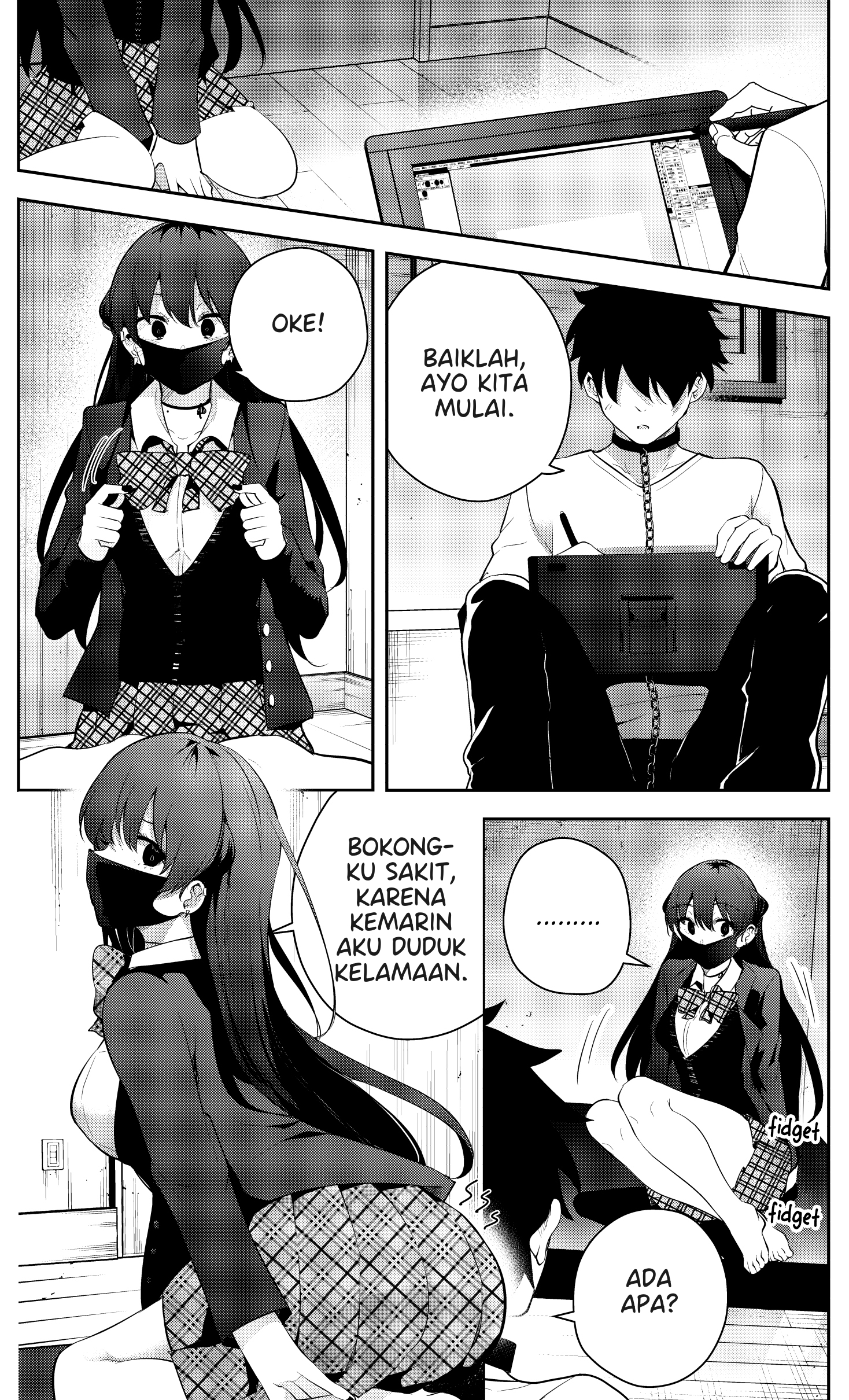 Mishiranu Joshikousei ni Kankin sareta Mangaka no Hanashi Chapter 20 - halaman 1