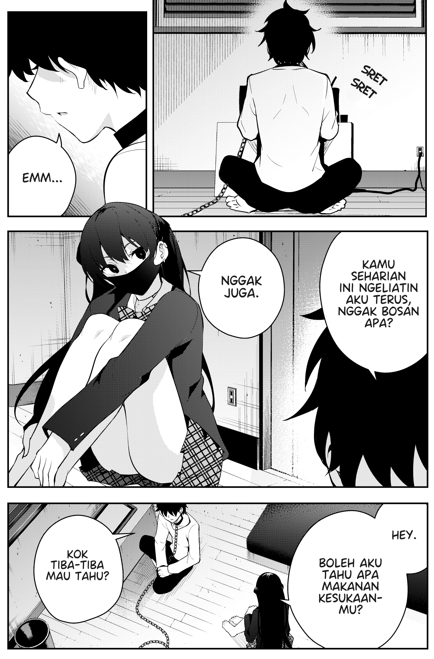 Mishiranu Joshikousei ni Kankin sareta Mangaka no Hanashi Chapter 21 - halaman 1