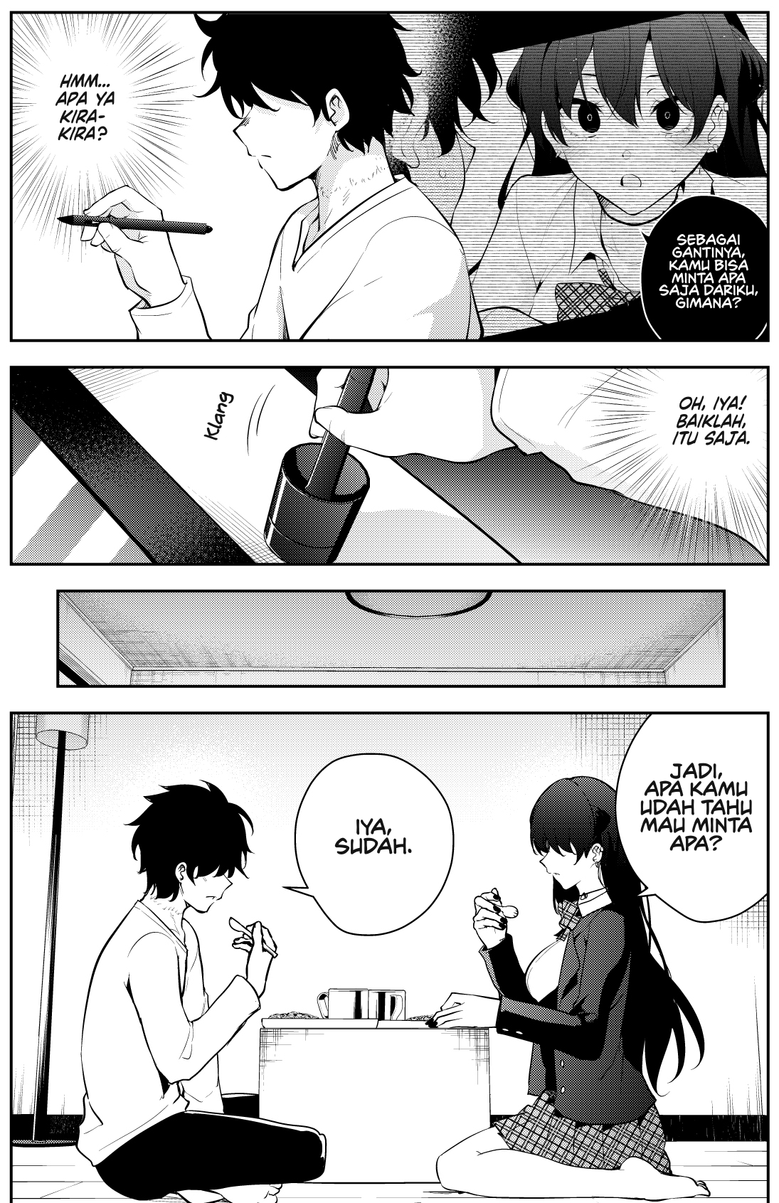 Mishiranu Joshikousei ni Kankin sareta Mangaka no Hanashi Chapter 28 - halaman 1