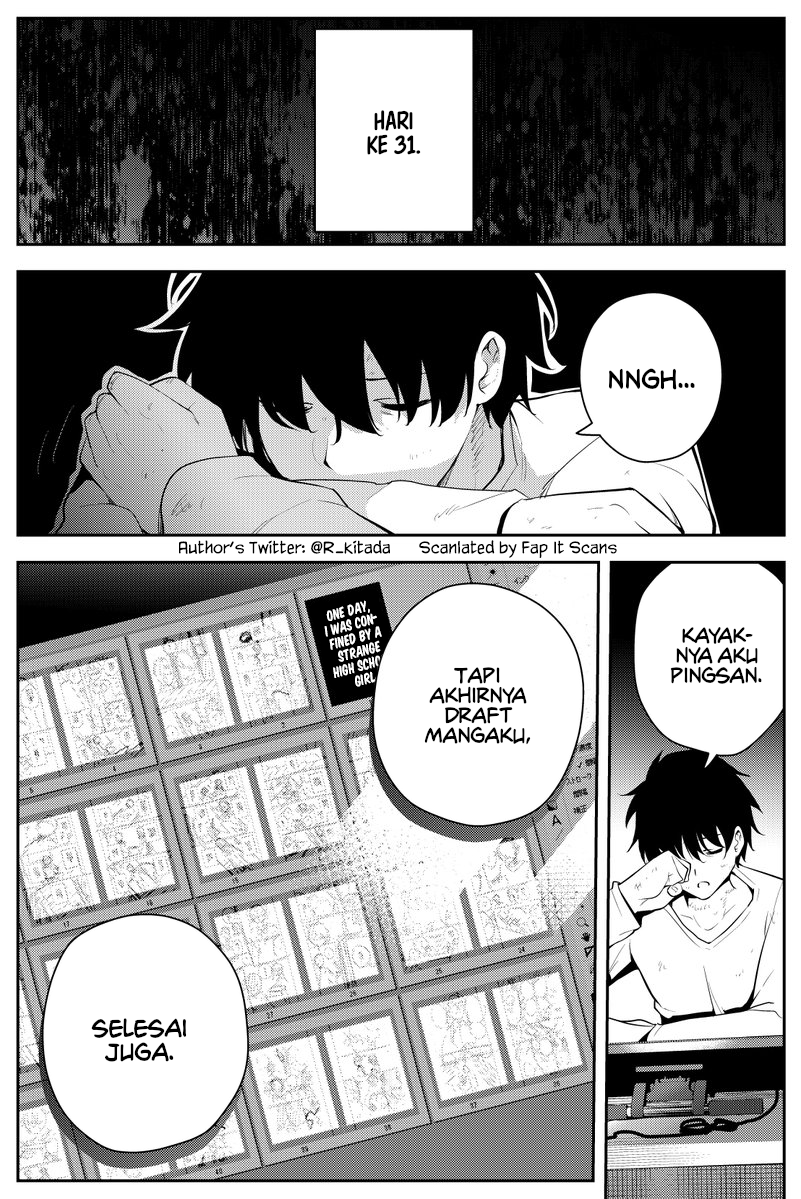 Mishiranu Joshikousei ni Kankin sareta Mangaka no Hanashi Chapter 31 - halaman 1
