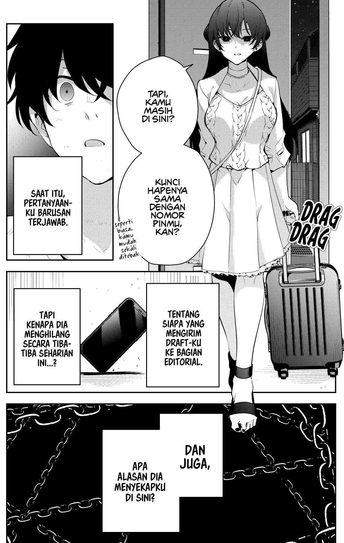 Mishiranu Joshikousei ni Kankin sareta Mangaka no Hanashi Chapter 31 - halaman 8