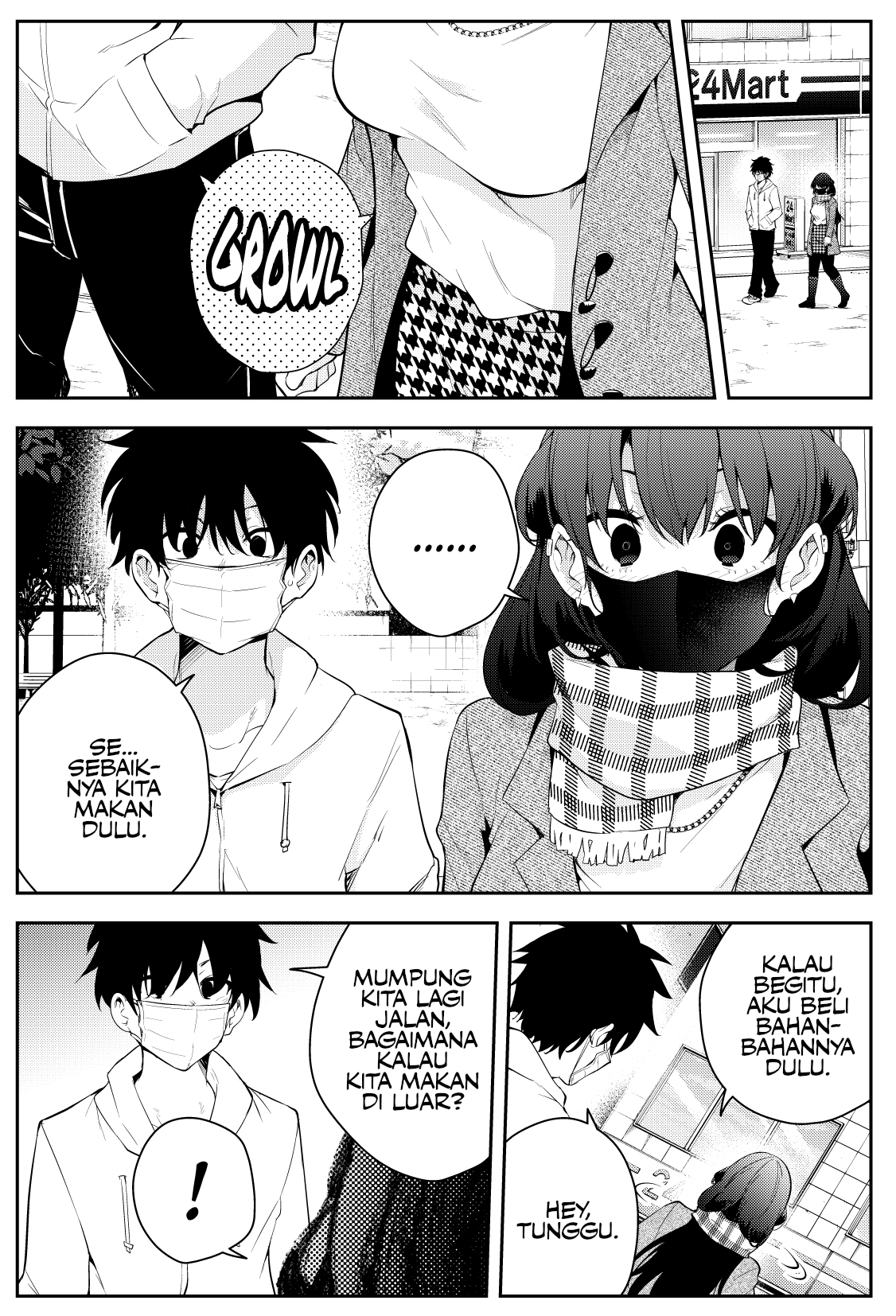 Mishiranu Joshikousei ni Kankin sareta Mangaka no Hanashi Chapter 34 - halaman 1