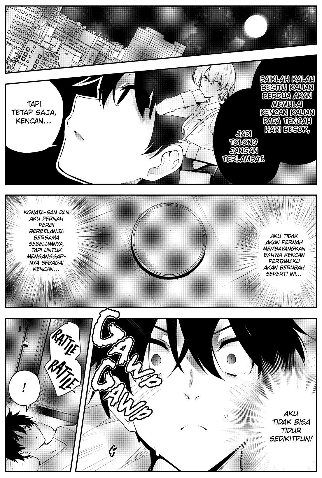 Mishiranu Joshikousei ni Kankin sareta Mangaka no Hanashi Chapter 43 - halaman 1