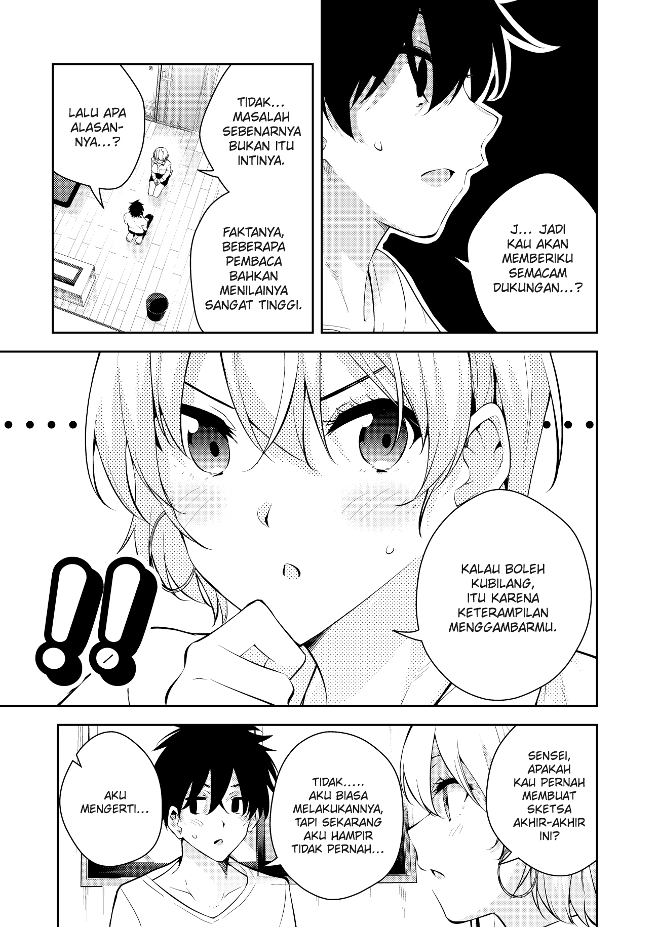 Mishiranu Joshikousei ni Kankin sareta Mangaka no Hanashi Chapter 49 - halaman 2