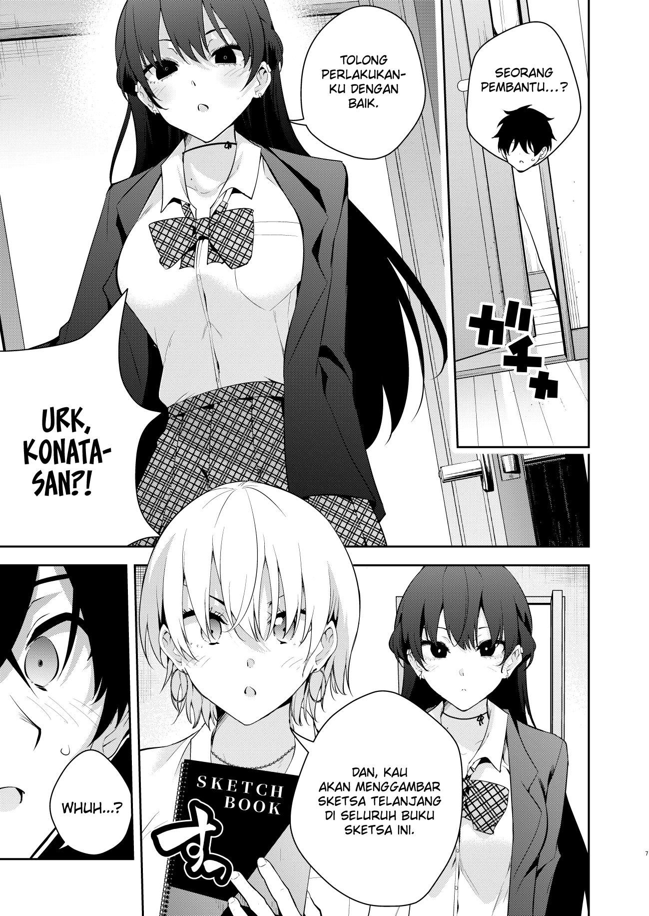 Mishiranu Joshikousei ni Kankin sareta Mangaka no Hanashi Chapter 49 - halaman 4