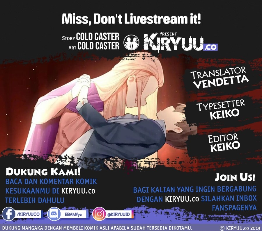 Miss, don’t livestream it! Chapter 17 - halaman 1