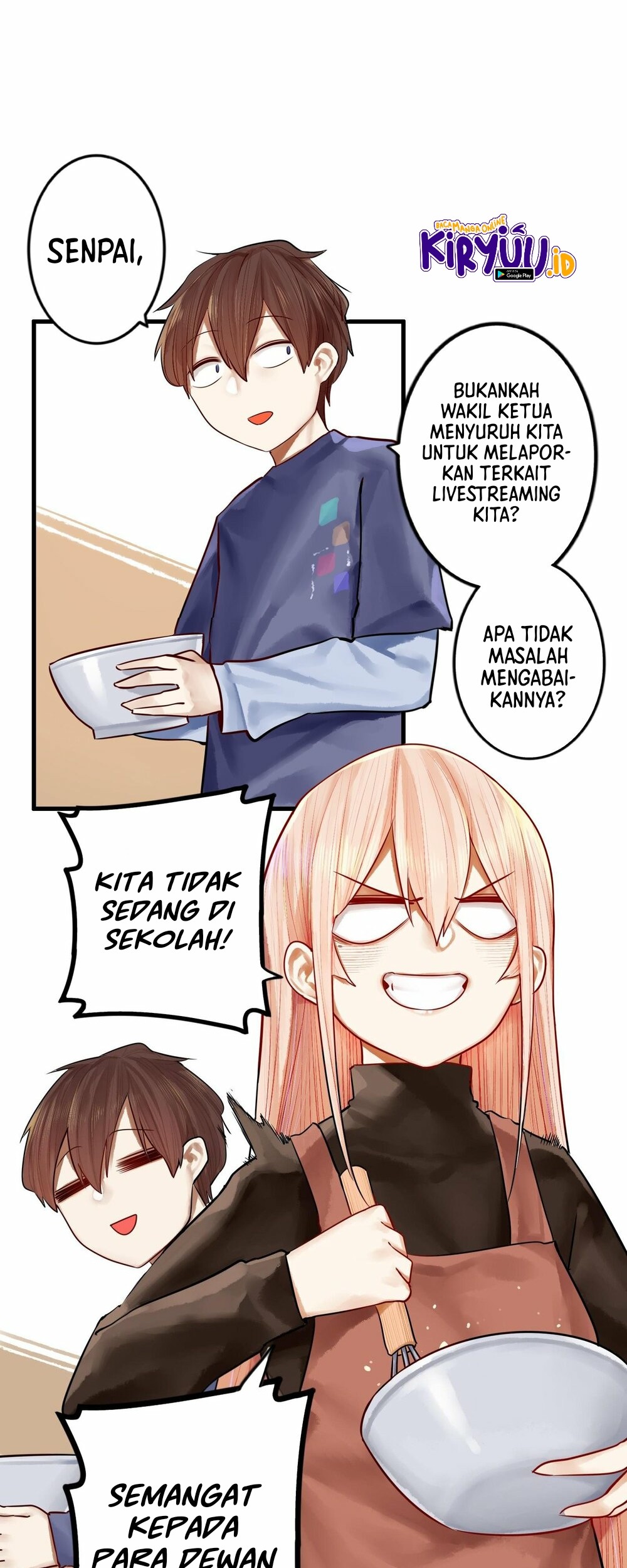 Miss, don’t livestream it! Chapter 26.1 - halaman 14