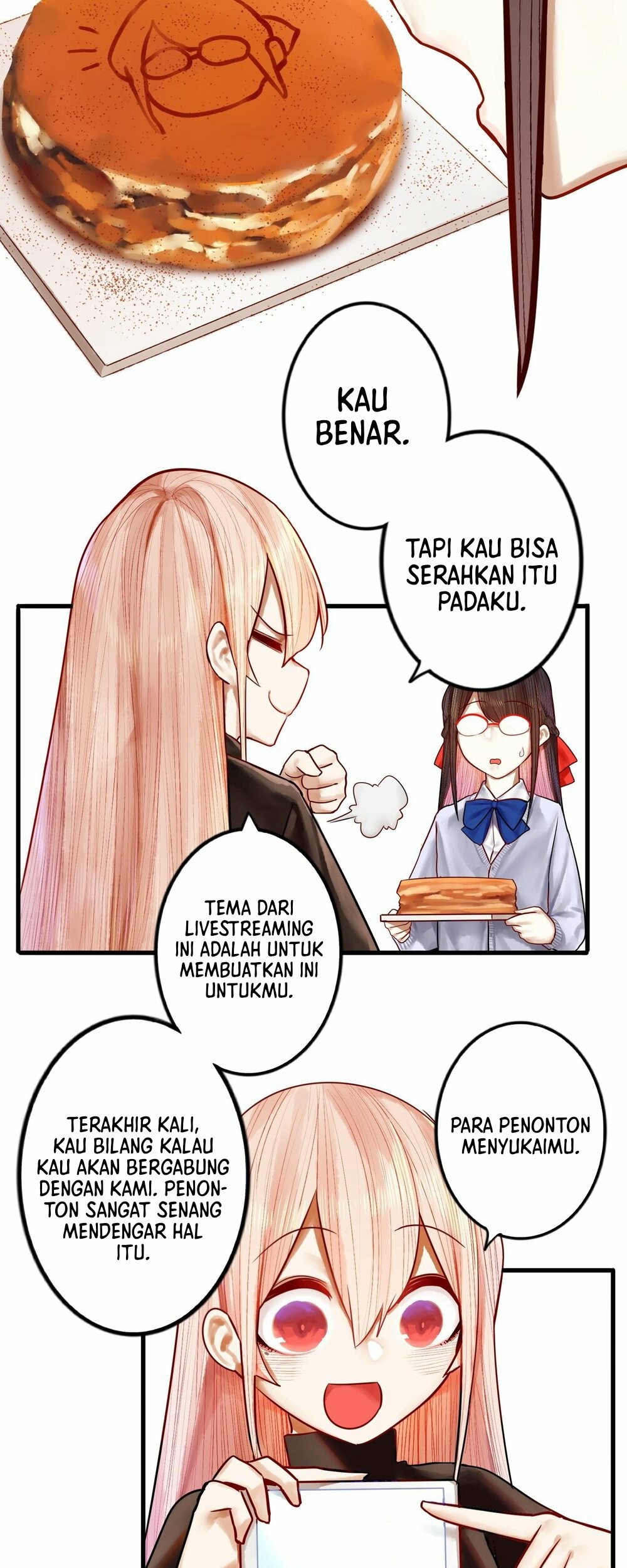 Miss, don’t livestream it! Chapter 26.2 - halaman 14