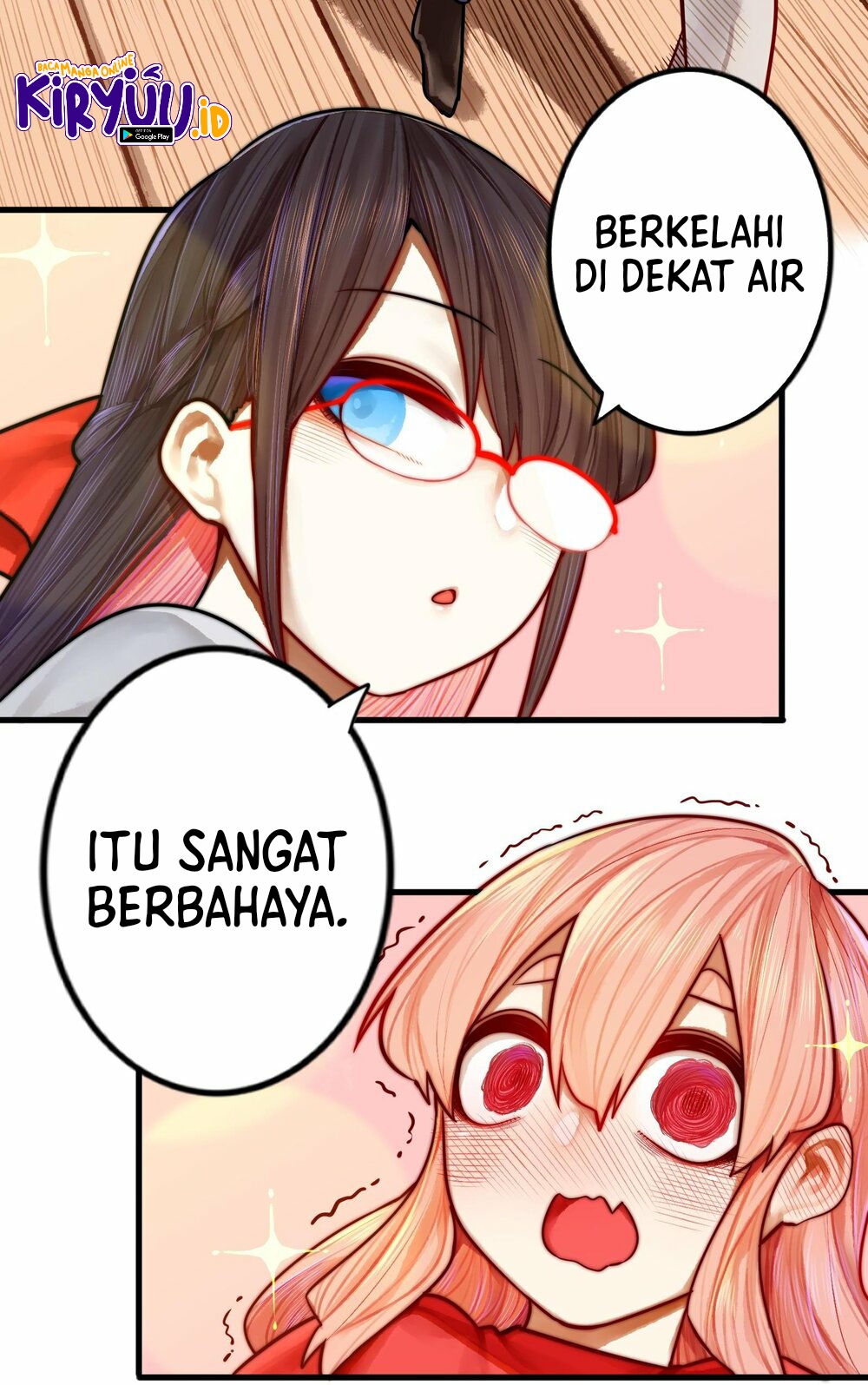 Miss, don’t livestream it! Chapter 27.2 - halaman 8