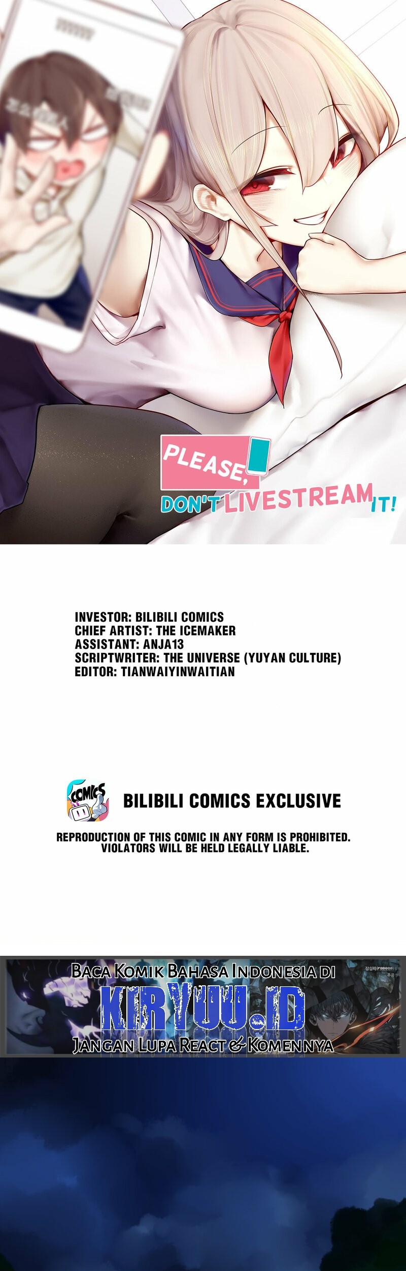 Miss, don’t livestream it! Chapter 29.1 - halaman 4