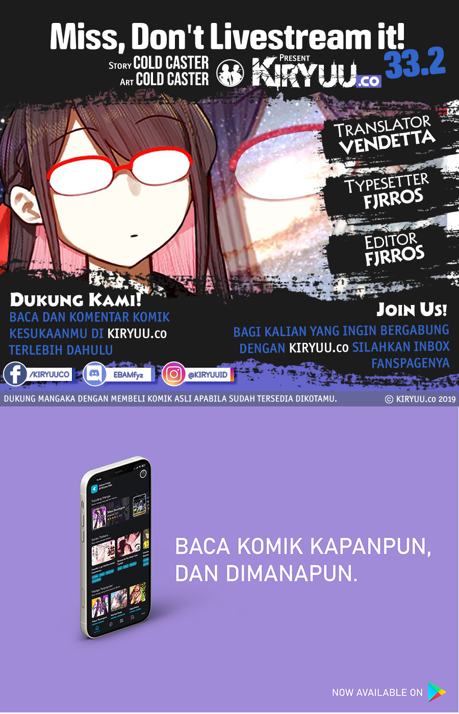 Miss, don’t livestream it! Chapter 33.2 - halaman 2