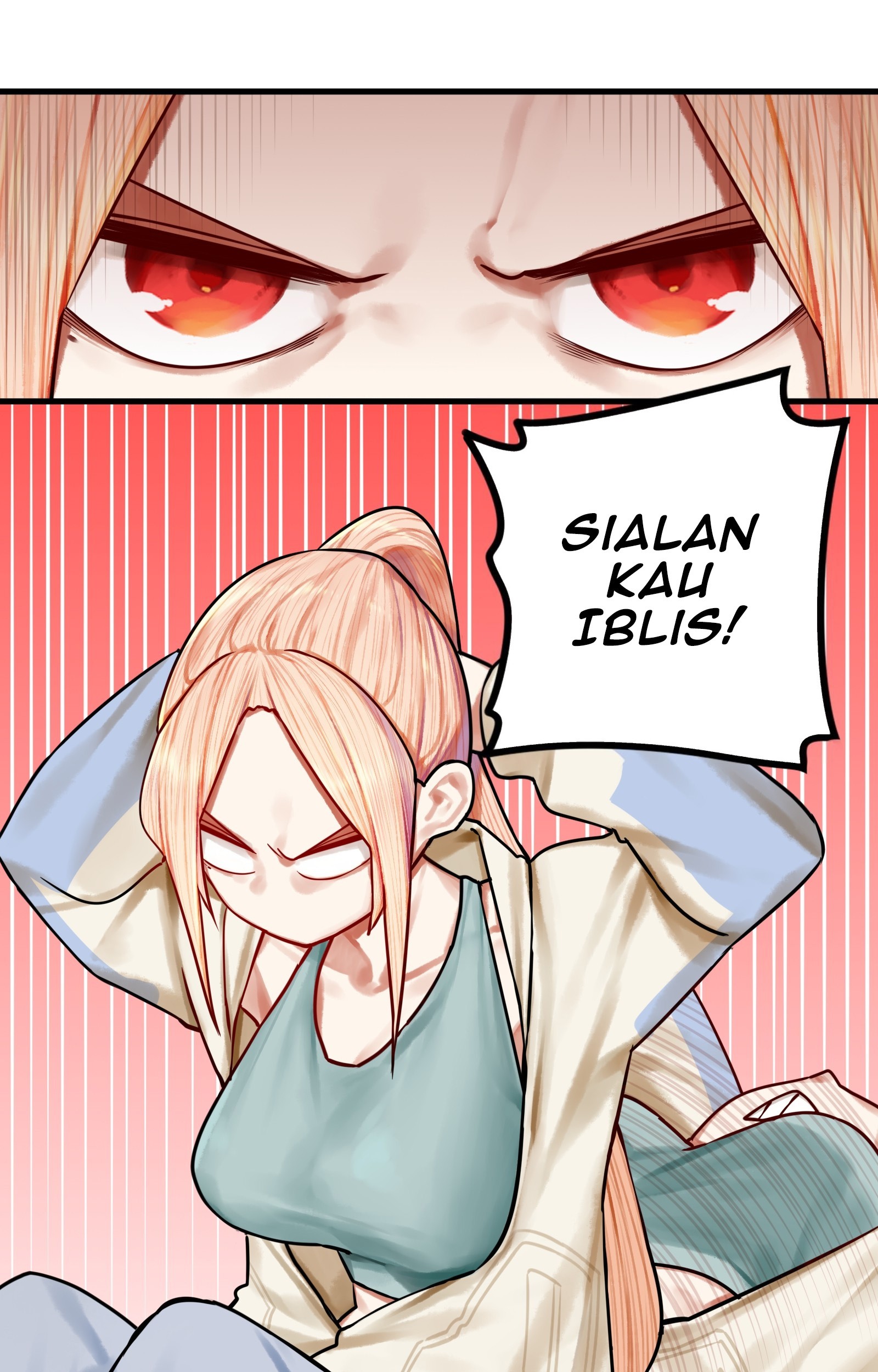 Miss, don’t livestream it! Chapter 34.1 - halaman 10