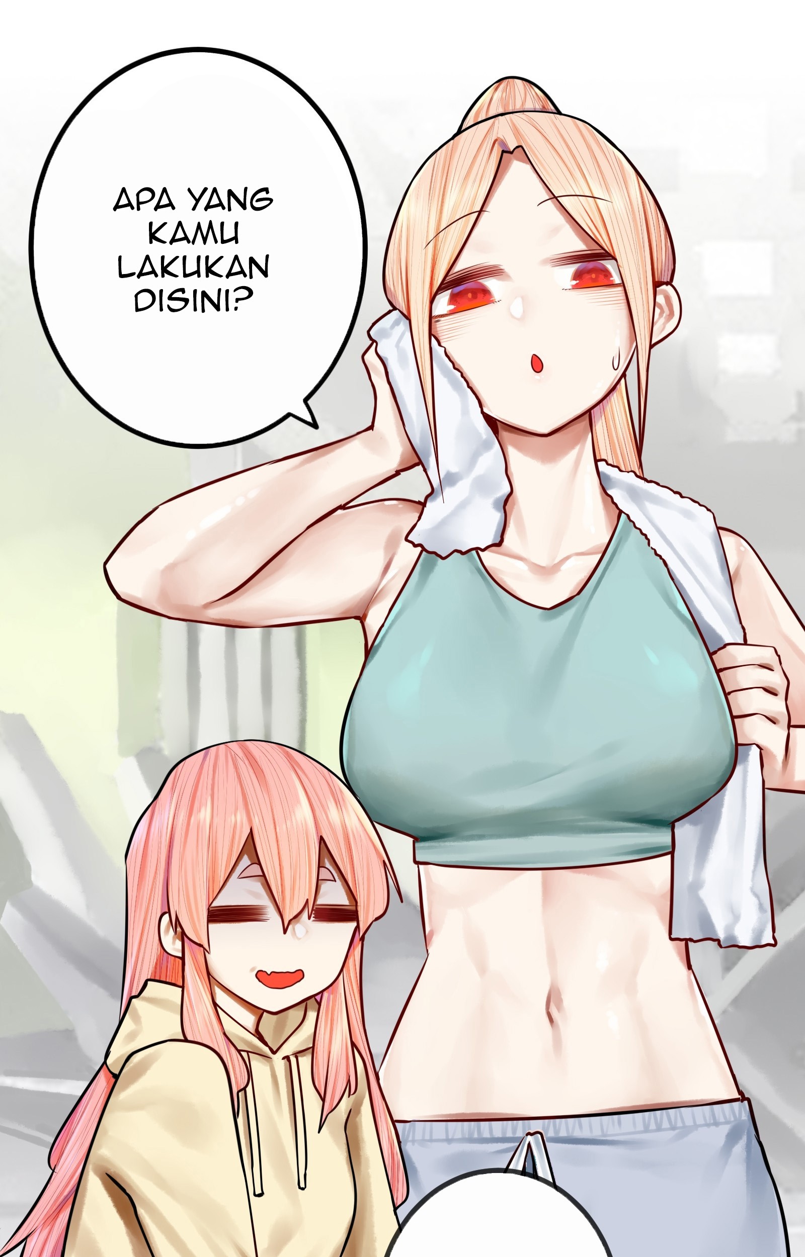 Miss, don’t livestream it! Chapter 34.2 - halaman 10