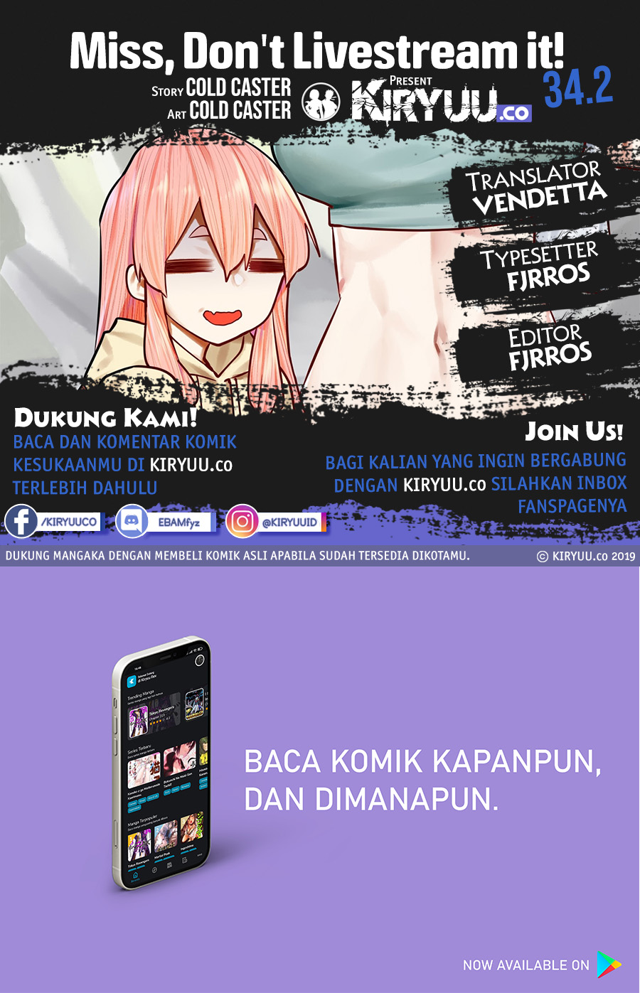 Miss, don’t livestream it! Chapter 34.2 - halaman 2