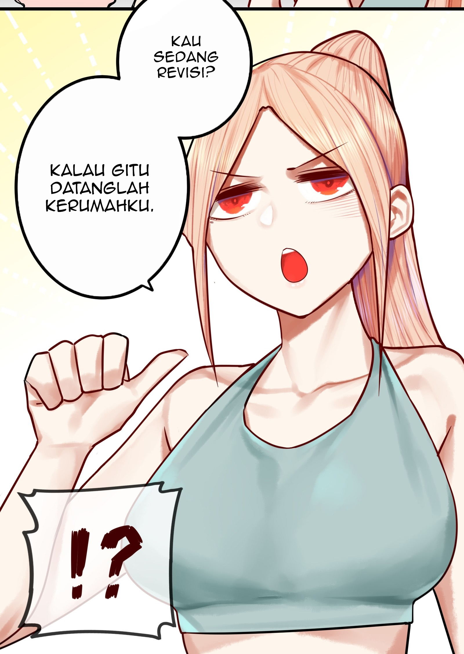 Miss, don’t livestream it! Chapter 34.2 - halaman 21