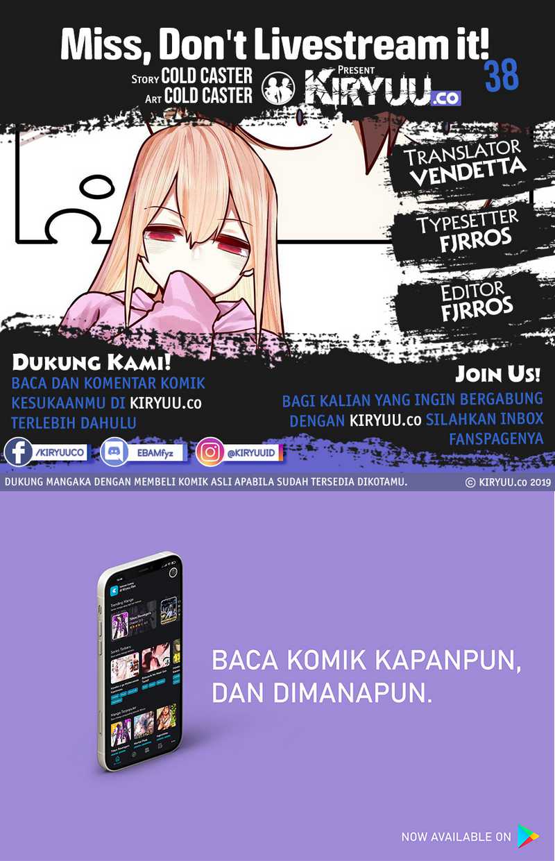 Miss, don’t livestream it! Chapter 38 - halaman 2