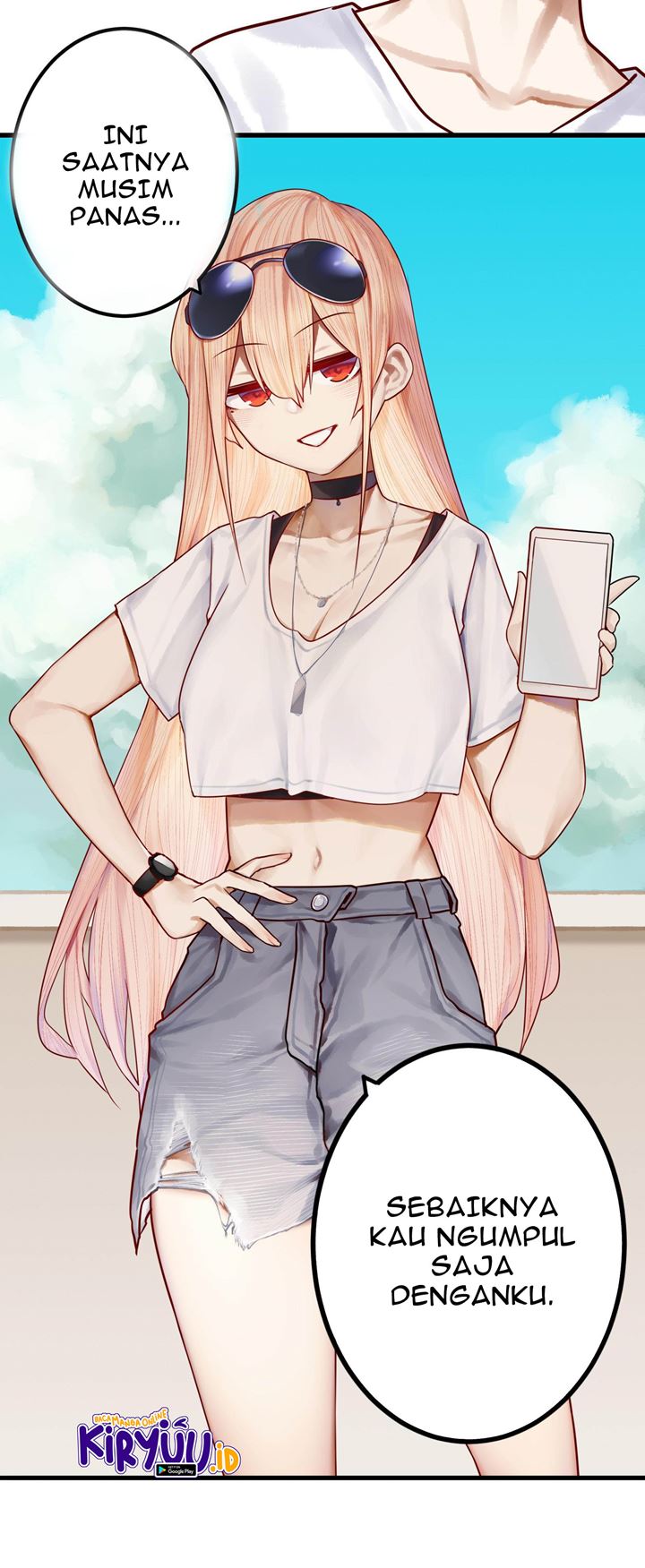Miss, don’t livestream it! Chapter 40.1 - halaman 23