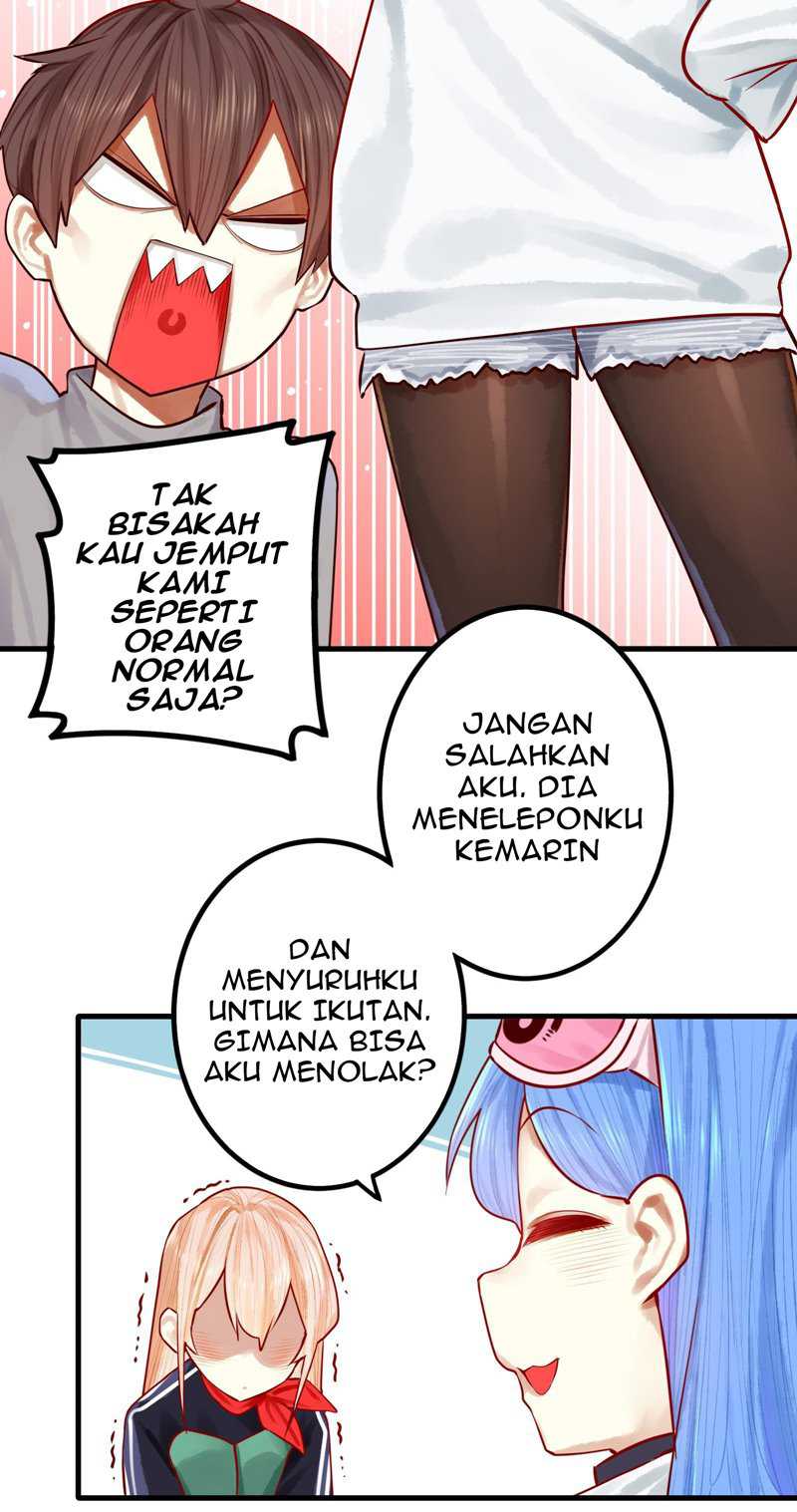 Miss, don’t livestream it! Chapter 40.2 - halaman 25