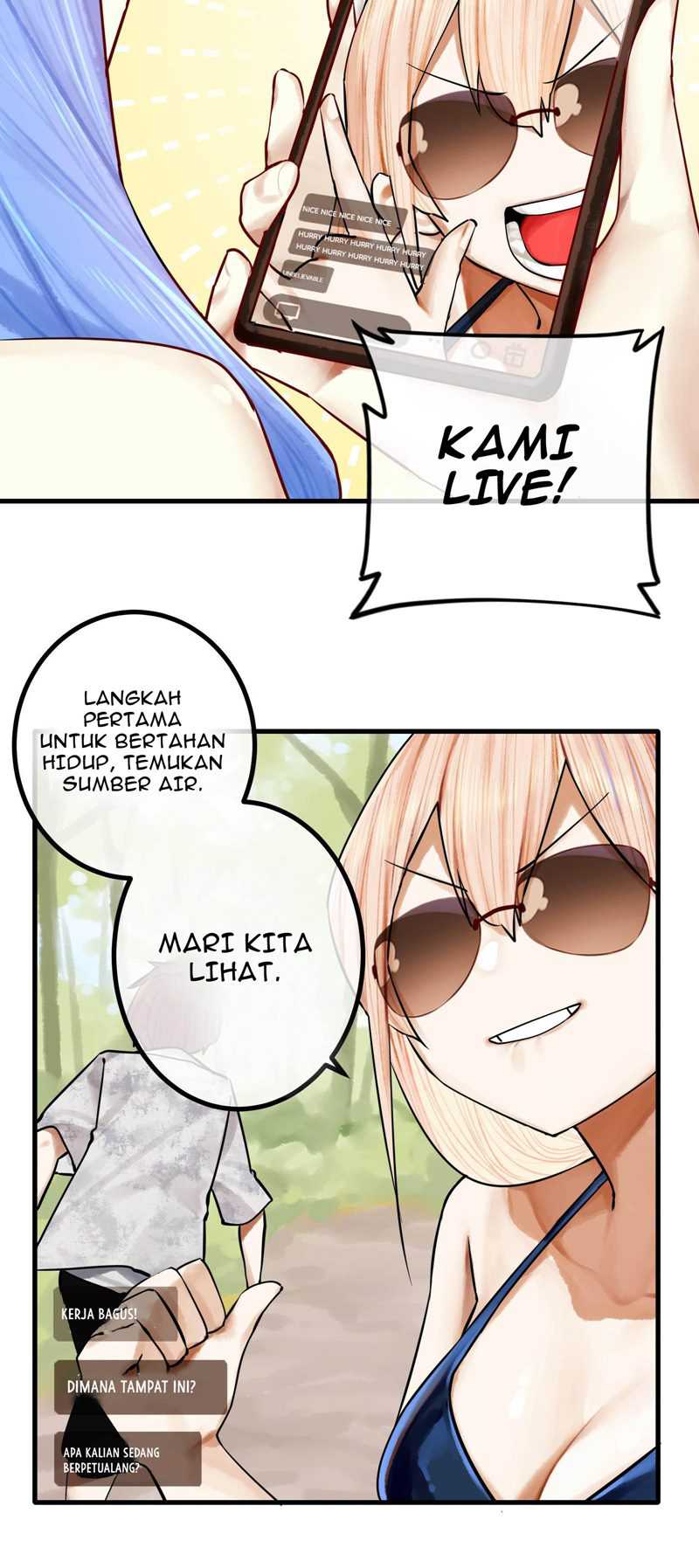 Miss, don’t livestream it! Chapter 42 - halaman 9