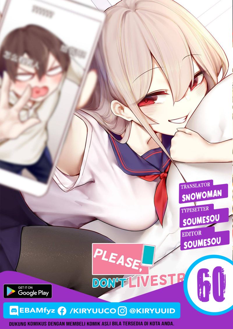 Miss, don’t livestream it! Chapter 60 - halaman 1