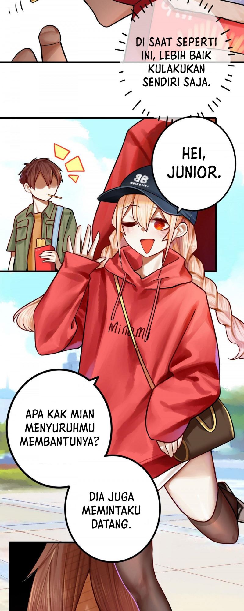 Miss, don’t livestream it! Chapter 60 - halaman 11