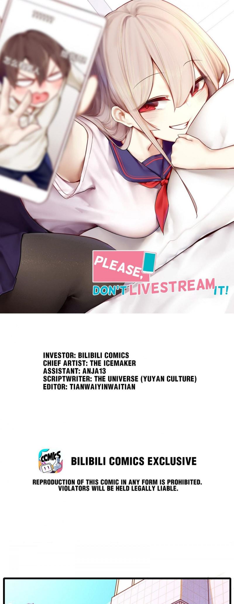 Miss, don’t livestream it! Chapter 60 - halaman 2