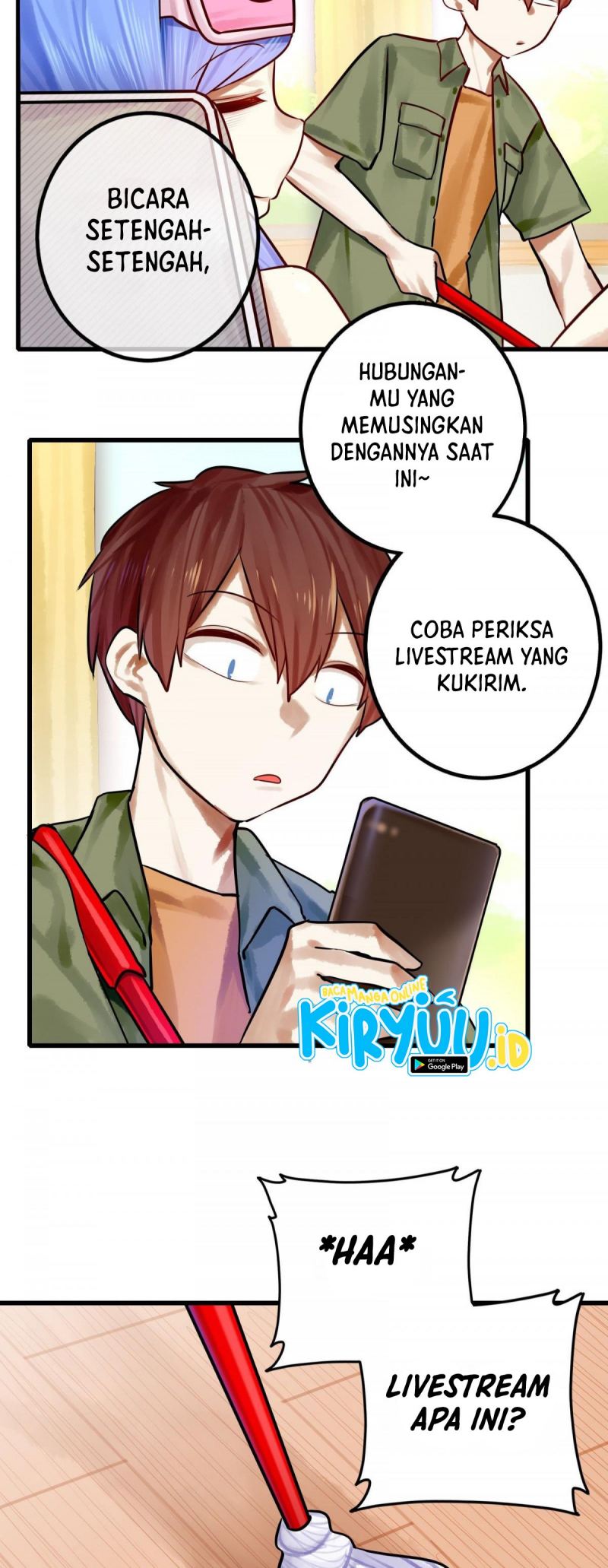 Miss, don’t livestream it! Chapter 60 - halaman 6