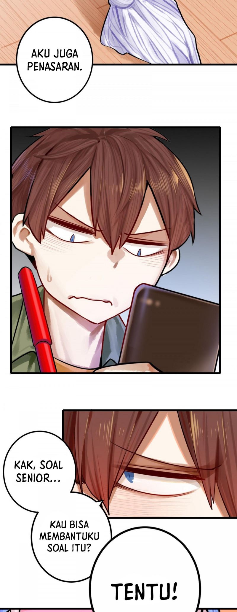 Miss, don’t livestream it! Chapter 60 - halaman 7
