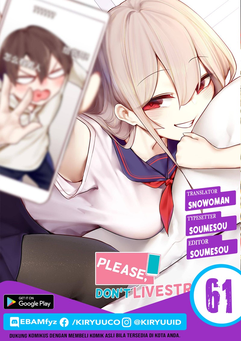 Miss, don’t livestream it! Chapter 61 - halaman 1