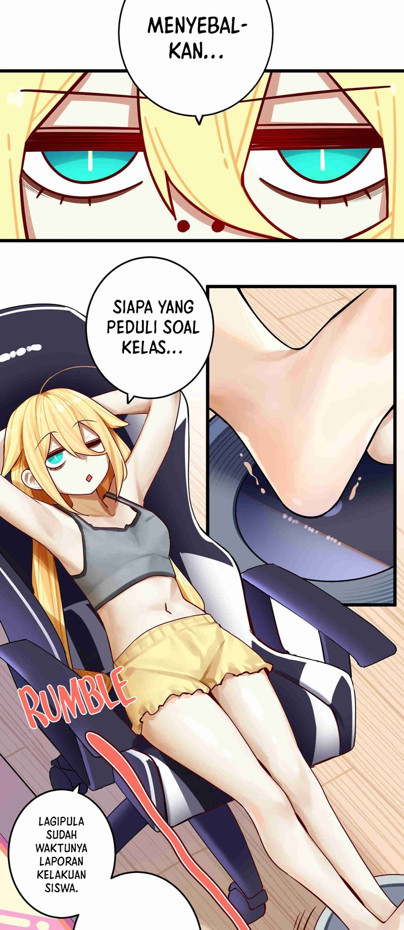 Miss, don’t livestream it! Chapter 61 - halaman 9