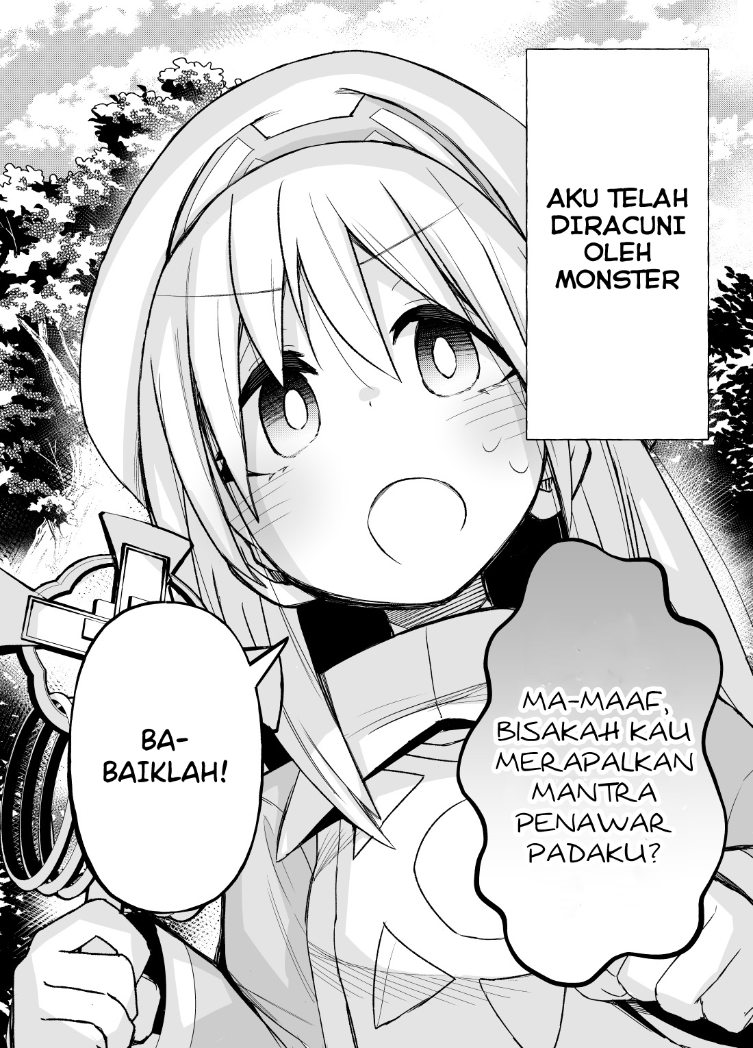 Miss Healer Is Acting a Little Strange Chapter 4 - halaman 1