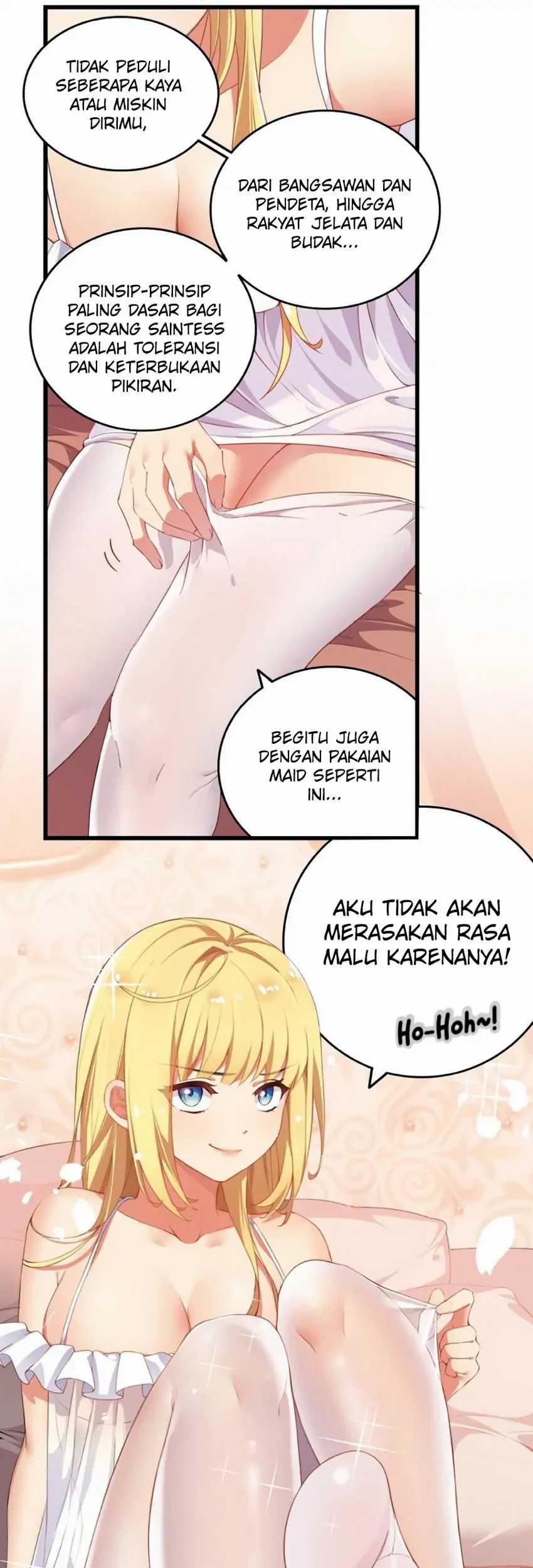 Miss Saintess. Please Stop Your Wild Imagination! Chapter 3 - halaman 35