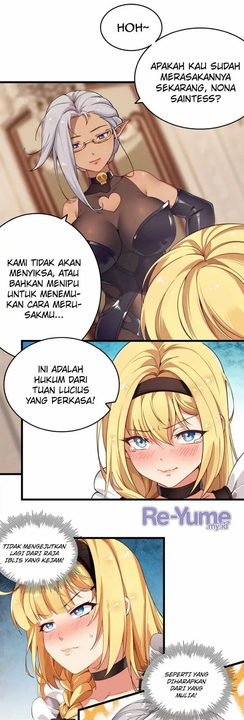 Miss Saintess. Please Stop Your Wild Imagination! Chapter 3 - halaman 43