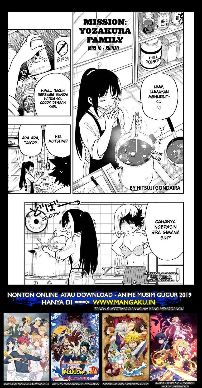 Mission: Yozakura Family Chapter 10 - halaman 2