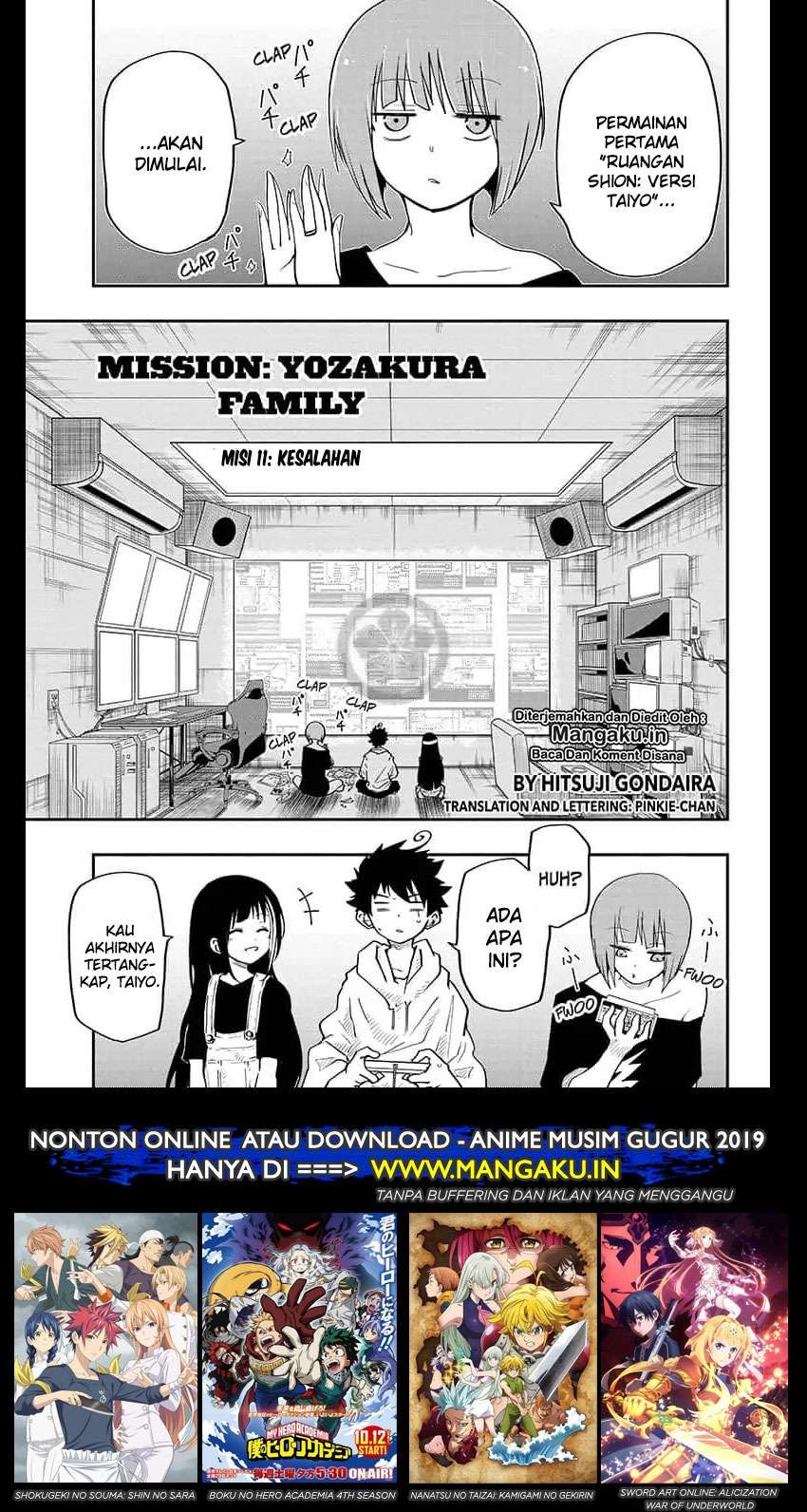 Mission: Yozakura Family Chapter 11 - halaman 2